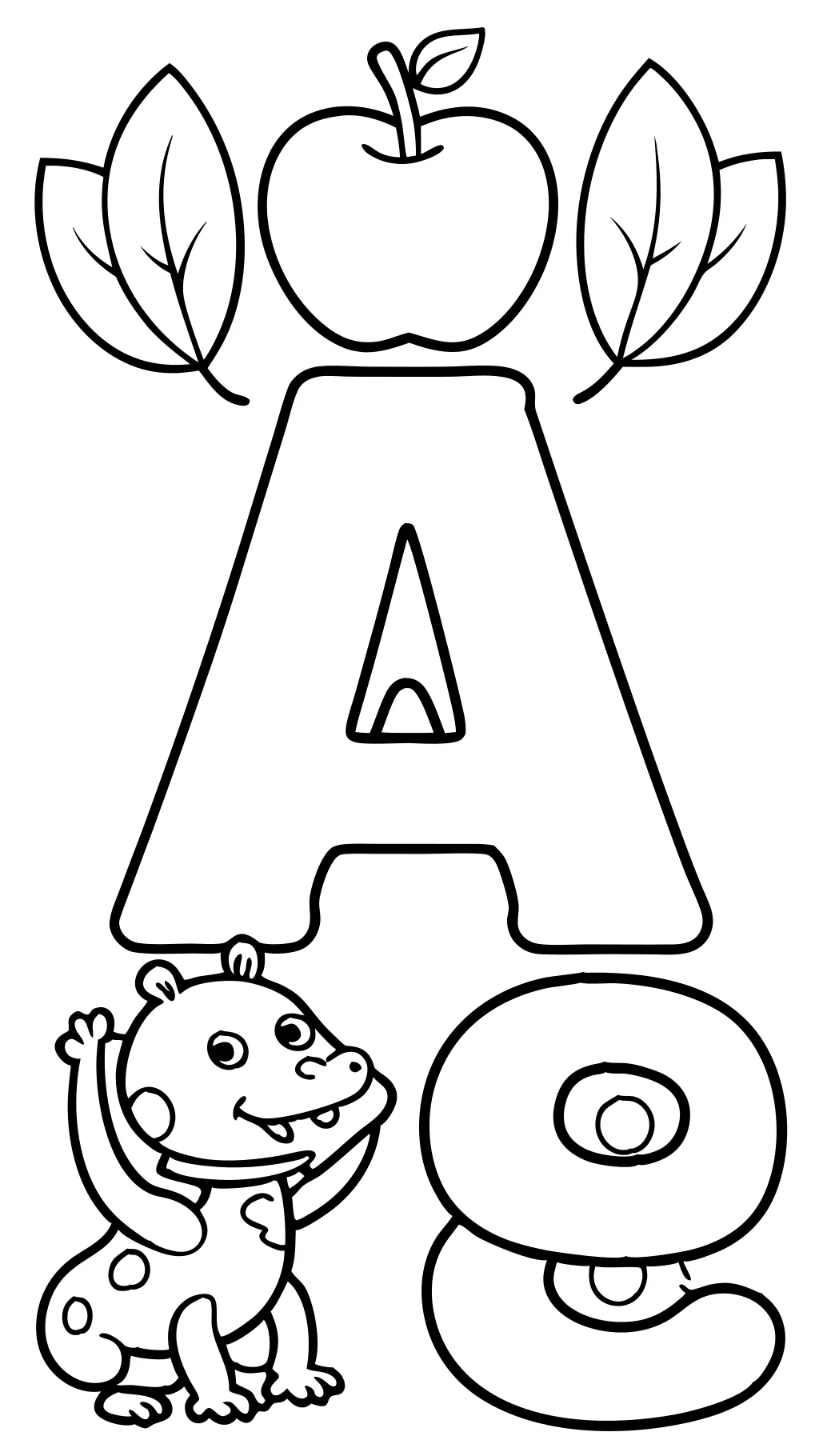 coloriages alphabet à imprimer